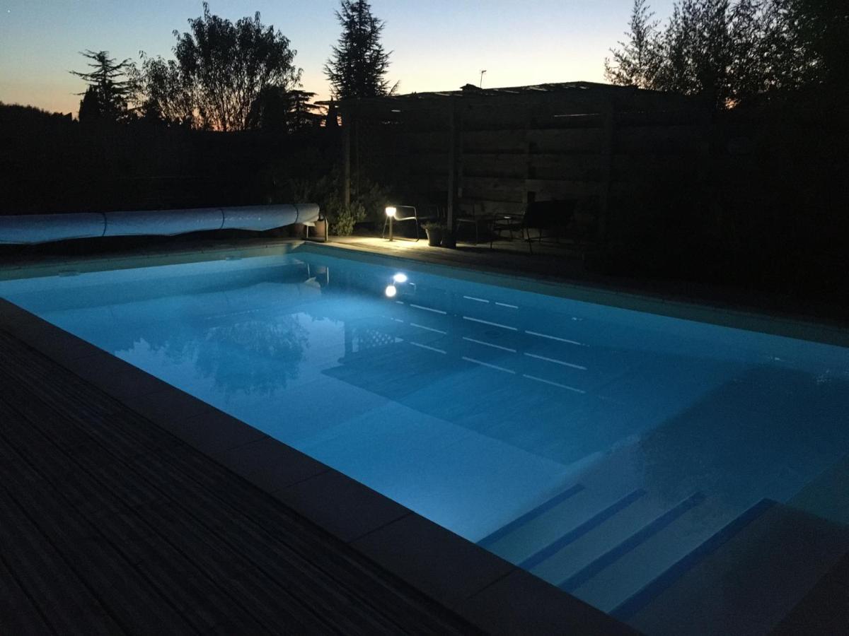 Ferienwohnung soleil lotus Saint-Hilaire-de-Brethmas Exterior foto
