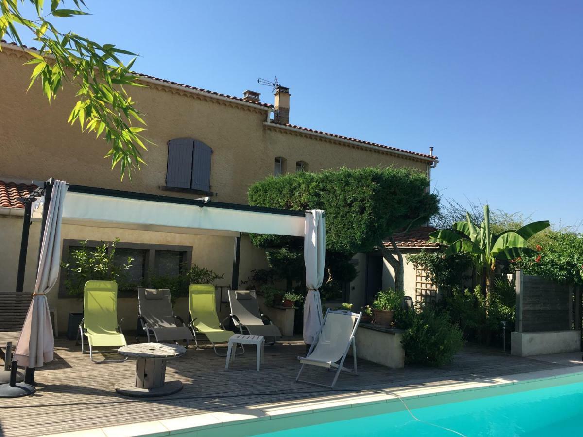 Ferienwohnung soleil lotus Saint-Hilaire-de-Brethmas Exterior foto